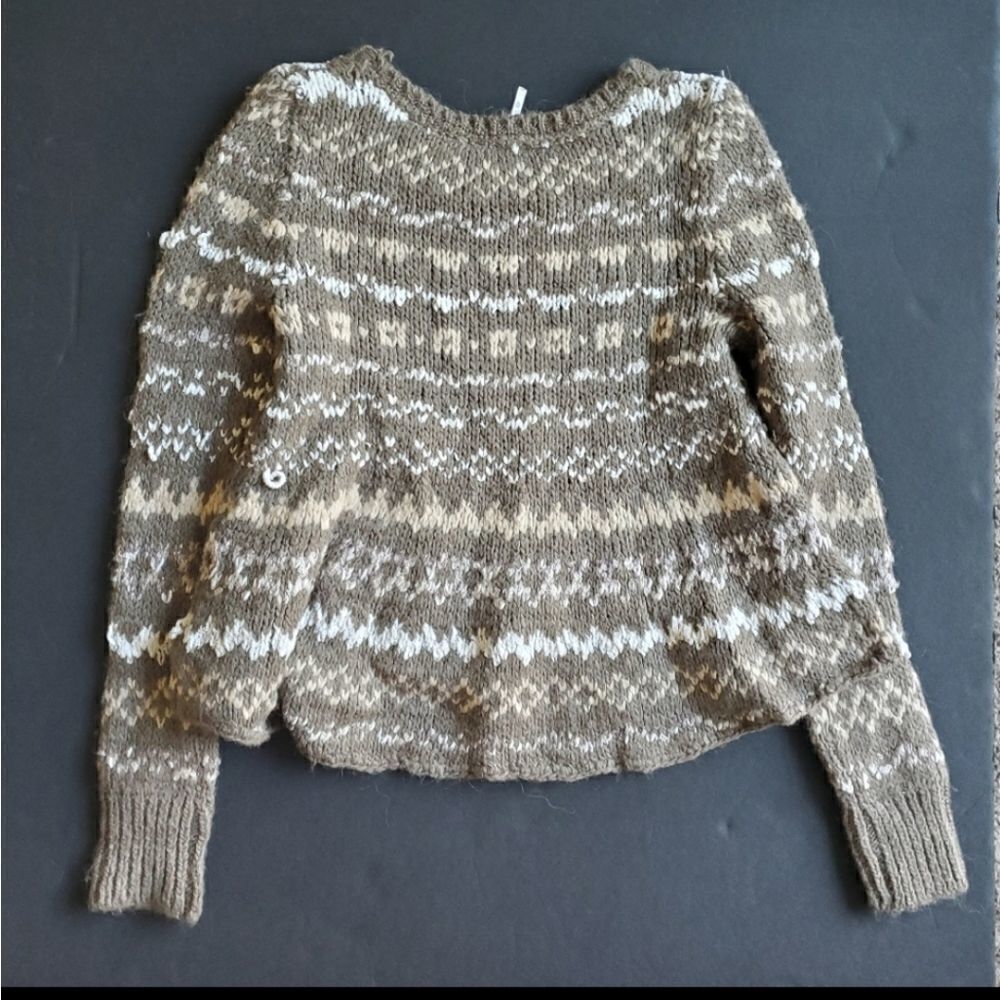 Free People Aztec Thick Sweater - Picture 8 of 11